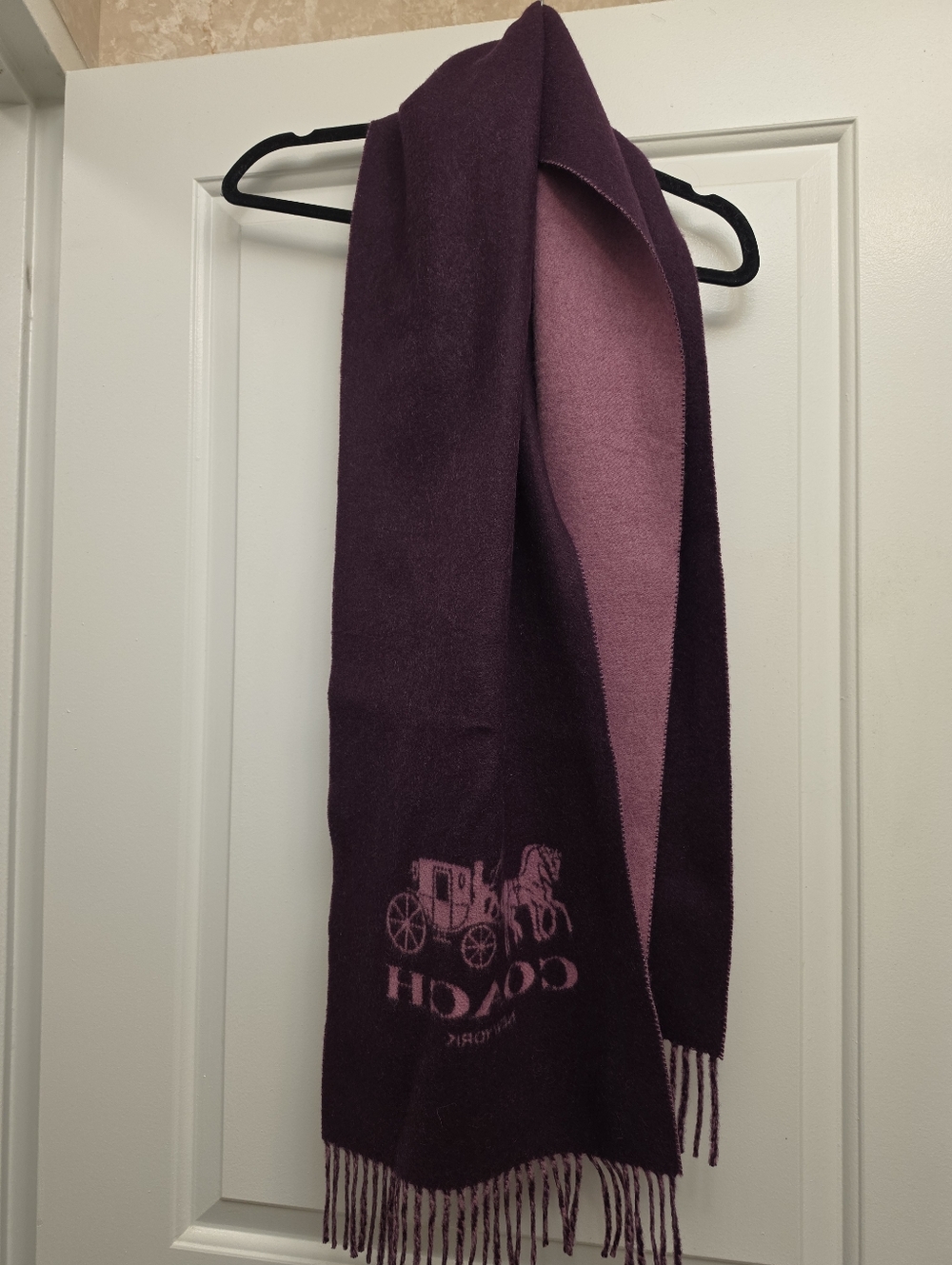 Coach Cashmere Scarf - Picture 2 of 4